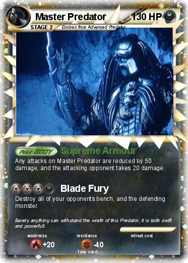 Pokemon Master Predator
