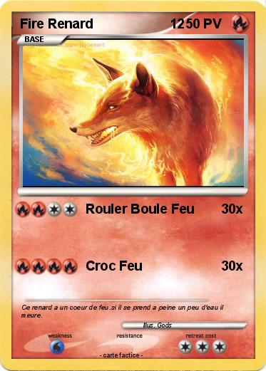 Pokemon Fire Renard                     12