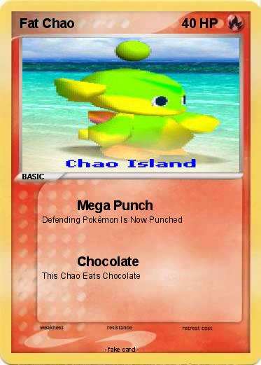 Pokemon Fat Chao