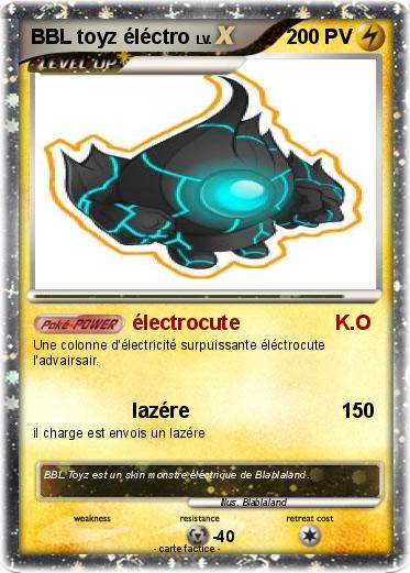 Pokemon BBL toyz éléctro