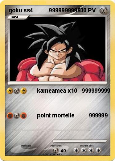 Pokemon goku ss4          9999999999