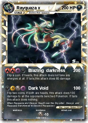 Pokemon Rayquaza x