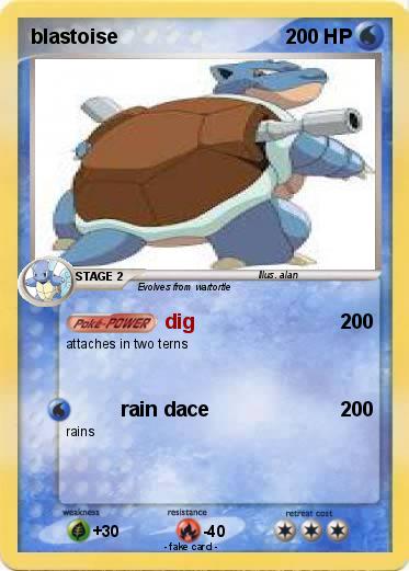 Pokemon blastoise