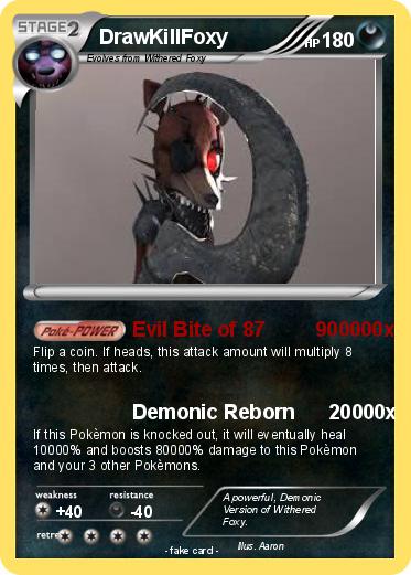 Pokemon DrawKillFoxy