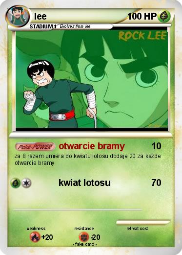 Pokemon lee