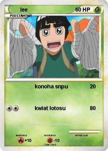 Pokemon lee