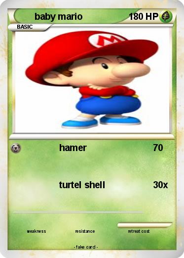 Pokemon baby mario