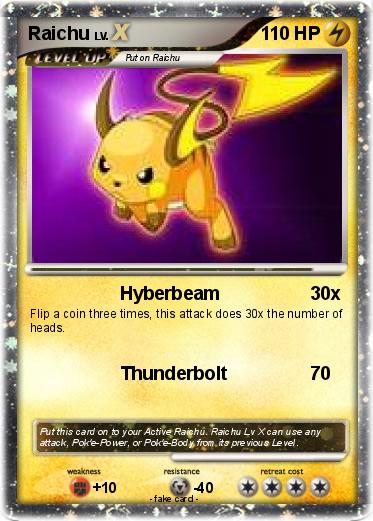 Pokemon Raichu