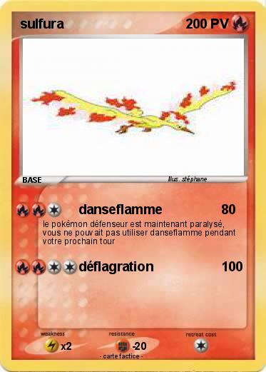 Pokemon sulfura