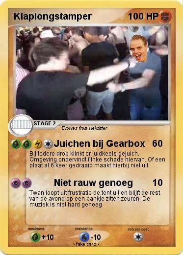 Pokemon Klaplongstamper