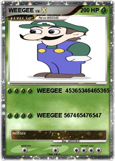 Pokemon WEEGEE