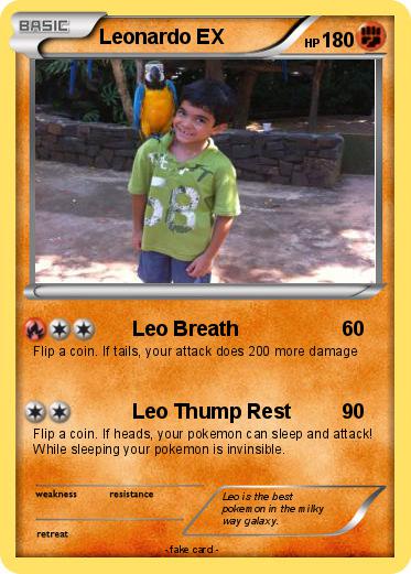 Pokemon Leonardo EX