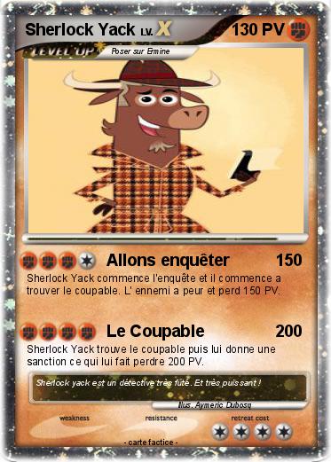 Pokemon Sherlock Yack