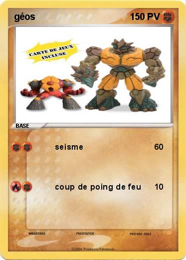 Pokemon géos