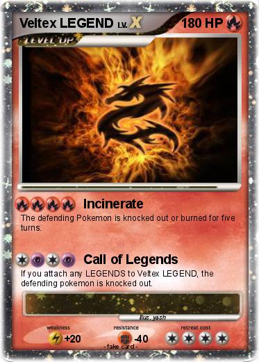 Pokemon Veltex LEGEND