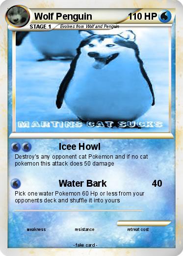 Pokemon Wolf Penguin
