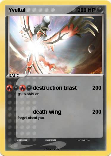 Pokemon Yveltal
