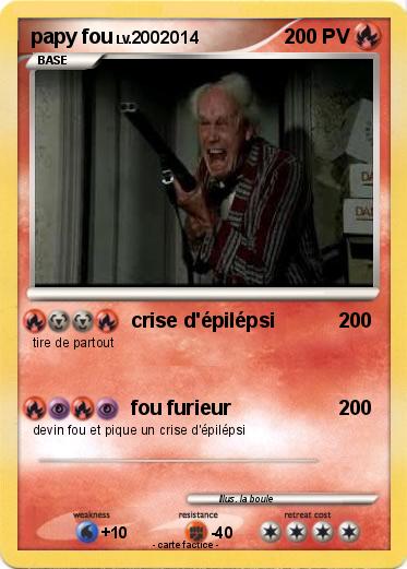 Pokemon papy fou