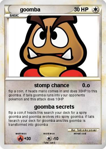 Pokemon goomba