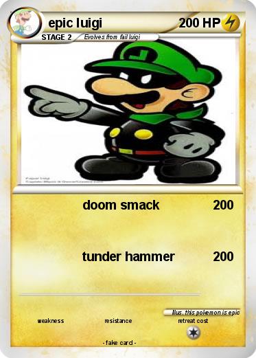 Pokemon epic luigi