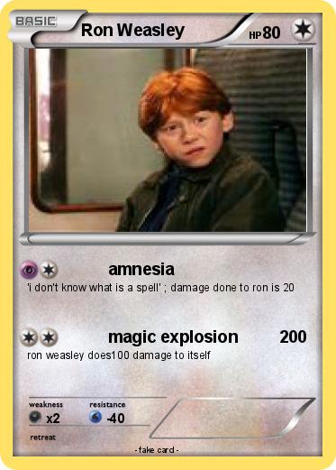 Pokemon Ron Weasley