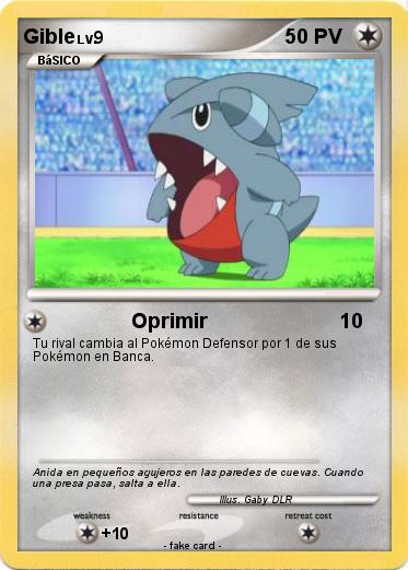 Pokemon Gible