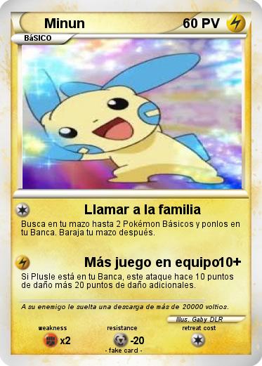 Pokemon Minun