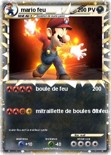 Pokemon mario feu
