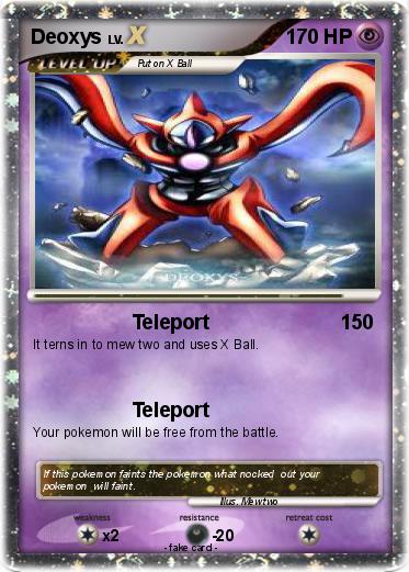 Pokemon Deoxys