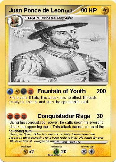Pokemon Juan Ponce de Leon