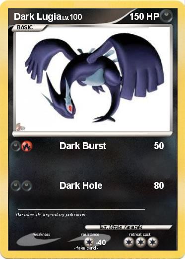 Pokemon Dark Lugia