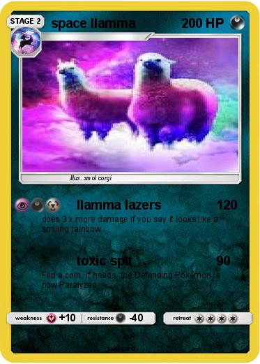 Pokemon space llamma