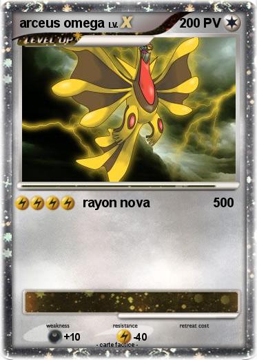 Pokemon arceus omega