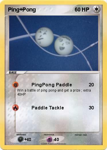 Pokemon Ping+Pong