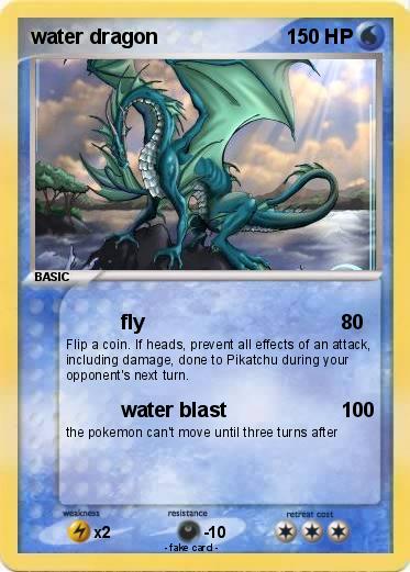 Pokemon water dragon
