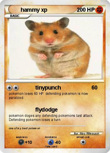 Pokemon hammy xp