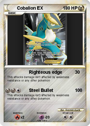 Pokemon Cobalion EX