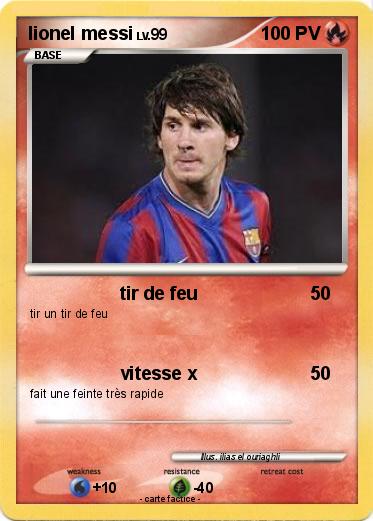 Pokemon lionel messi