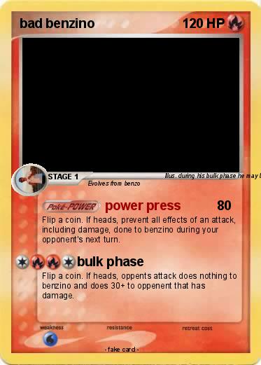 Pokemon bad benzino