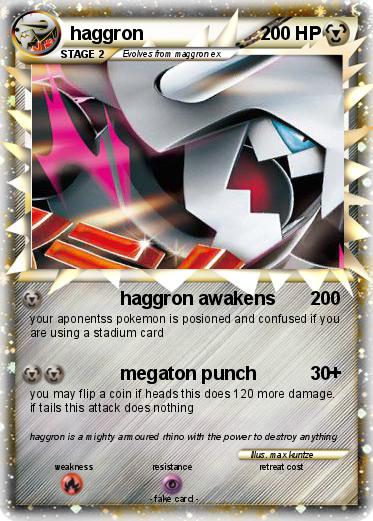 Pokemon haggron