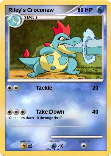 Pokemon Riley's Croconaw