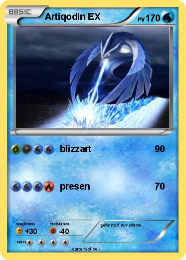 Pokemon Artiqodin EX