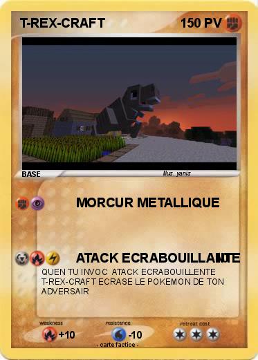 Pokemon T-REX-CRAFT