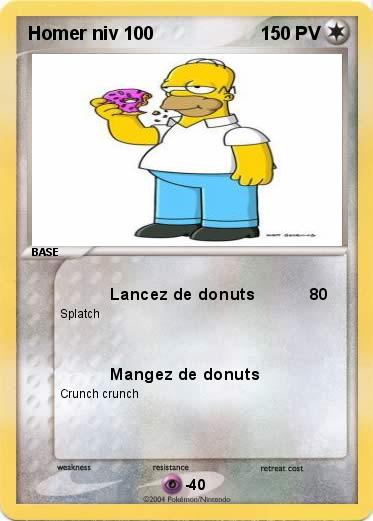 Pokemon Homer niv 100