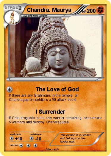 Pokemon Chandra. Maurya