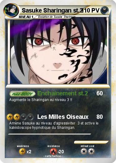 Pokemon Sasuke Sharingan st.2