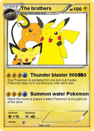 Pokemon The brothers