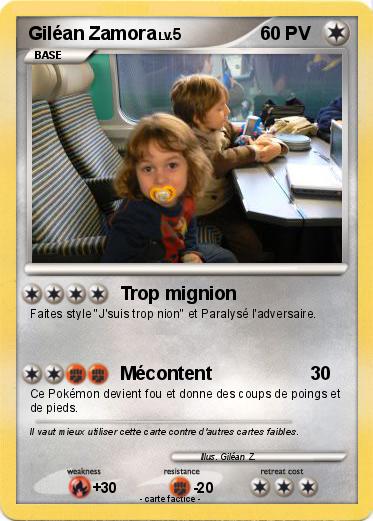 Pokemon Giléan Zamora