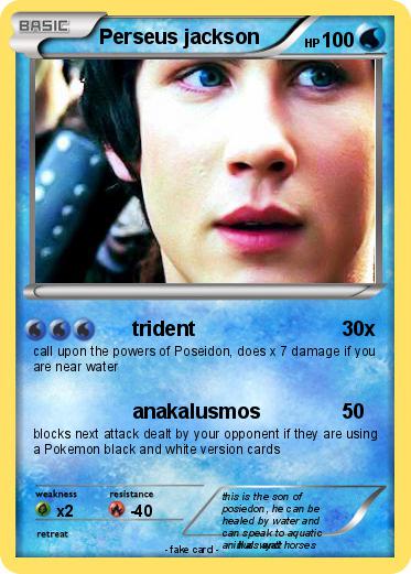 Pokemon Perseus jackson
