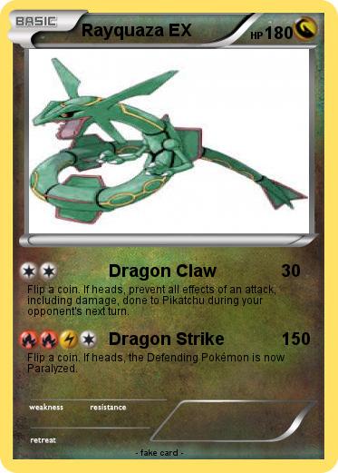 Pokemon Rayquaza EX